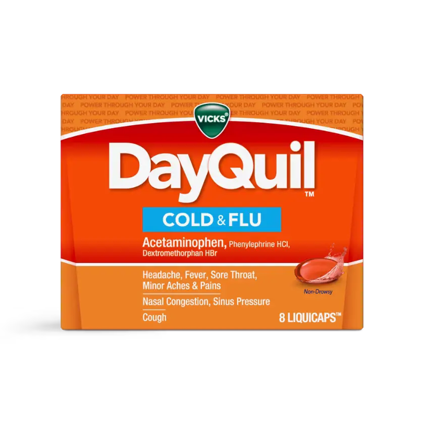 Vicks DayQuil Cold & Flu LiquiCaps™  images