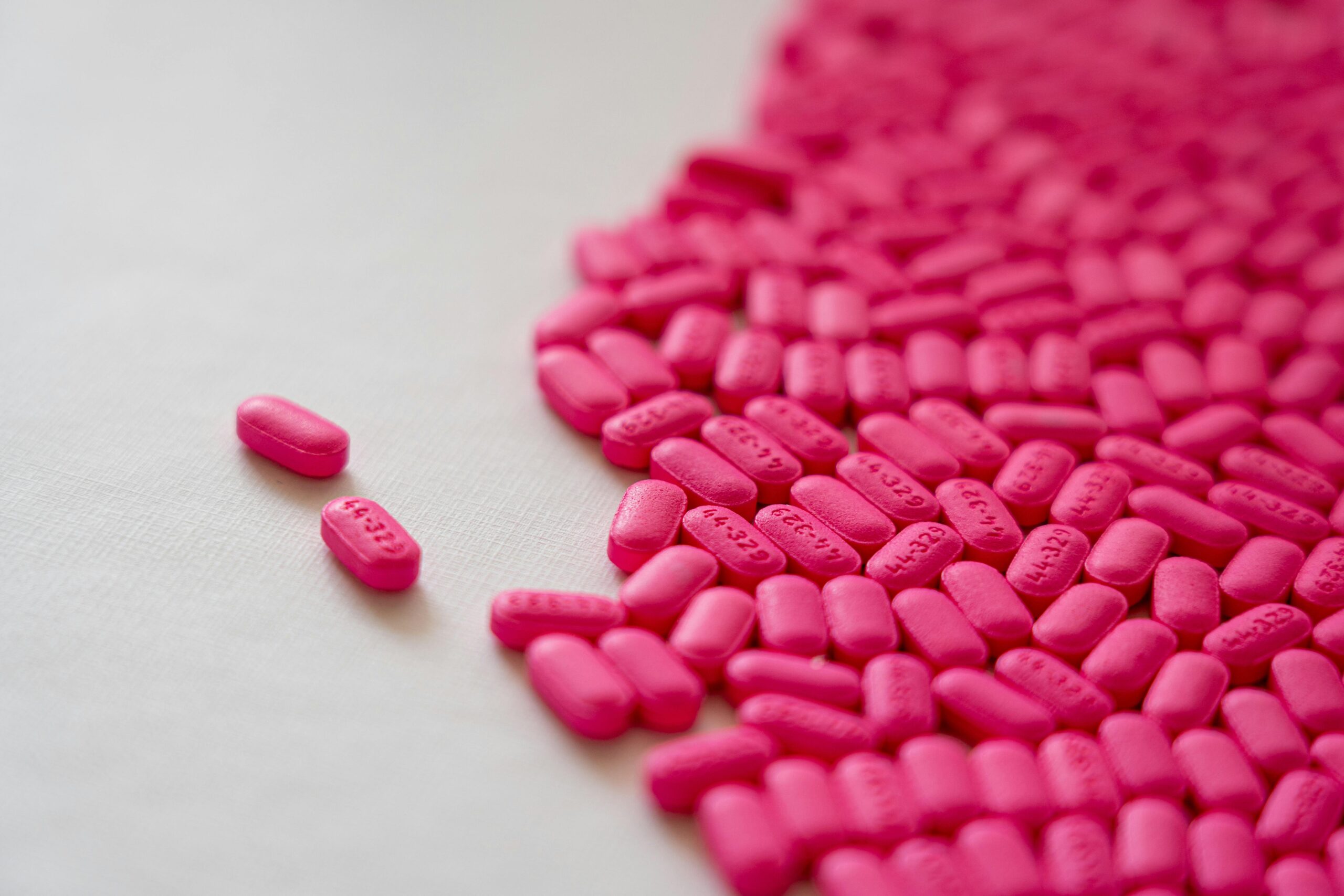 Pink Medication Pill